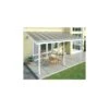 Toit De Terrasse 300x500cm En Alu Blanc Et Polycarbonate 8mm PATIO -Abri De Jardin toit de terrasse 300x500cm en alu blanc et polycarbonate 8mm patio