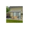 Toit De Terrasse 300x600cm En Alu Gris Anthracite Et Polycarbonate 8mm PATIO -Abri De Jardin toit de terrasse 300x600cm en alu gris anthracite et polycarbonate 8mm patio