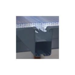 Toit De Terrasse 300x700cm En Alu Gris Anthracite Et Polycarbonate 8mm PATIO -Abri De Jardin toit de terrasse 300x700cm en alu gris anthracite et polycarbonate 8mm patio 3