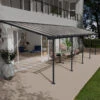 Toit De Terrasse 300x971cm En Aluminium Gris Et Polycarbonate 8mm FERIA - Canopia By Palram -Abri De Jardin toit de terrasse 300x971cm en aluminium gris et polycarbonate 8mm feria palram