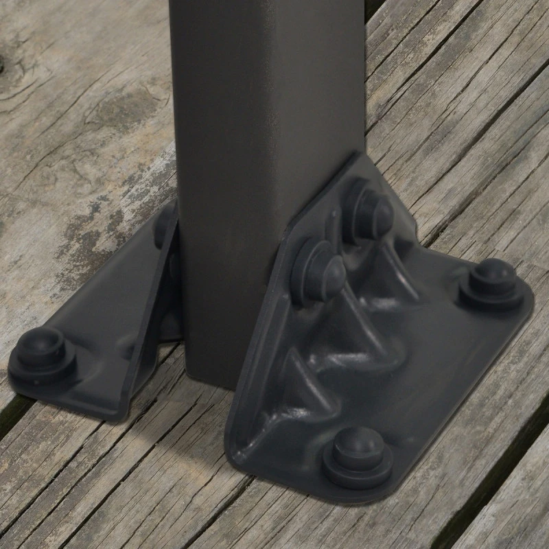 Toit De Terrasse 300x971cm En Aluminium Gris Et Polycarbonate 8mm FERIA - Canopia By Palram 6 Toit De Terrasse 300x971cm En Aluminium Gris Et Polycarbonate 8mm FERIA - Canopia By Palram – Image 4