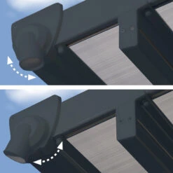 Toit De Terrasse 300x971cm En Aluminium Gris Et Polycarbonate 8mm FERIA - Canopia By Palram 13 Toit De Terrasse 300x971cm En Aluminium Gris Et Polycarbonate 8mm FERIA - Canopia By Palram -Abri De Jardin toit de terrasse 300x971cm en aluminium gris et polycarbonate 8mm feria palram 5