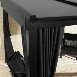 Tonnelle Adossée St. Barth 484x363cm En Aluminium Et Polycarbonate 8mm - SOJAG -Abri De Jardin tonnelle adossee st barth 484x363cm en aluminium et polycarbonate 8mm sojag 2