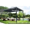 Tonnelle Couv’Terrasse® E Store 3x3m En Aluminium Laqué Gris Et Polycarbonate 8mm - Chalet Et Jardin 2 Tonnelle Couv’Terrasse® E Store 3x3m En Aluminium Laqué Gris Et Polycarbonate 8mm - Chalet Et Jardin -Abri De Jardin tonnelle couvterrasse e store 3x3m en aluminium laque gris et polycarbonate 8mm chalet et jardin