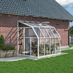 Véranda En PVC Et Polycarbonate Transparent 200x262cm Sun Room - Canopia By Palram 11 Véranda En PVC Et Polycarbonate Transparent 200x262cm Sun Room - Canopia By Palram -Abri De Jardin veranda 200x262cm en resine de pvc et polycarbonate rion sun room 3