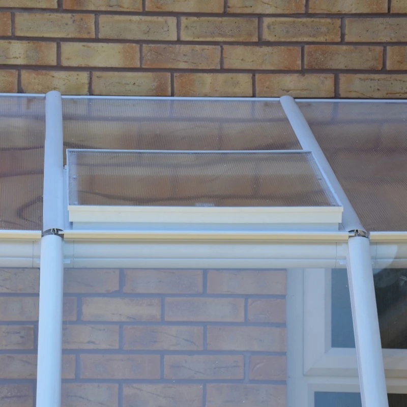 Véranda En PVC Et Polycarbonate Transparent 200x262cm Sun Room - Canopia By Palram 8 Véranda En PVC Et Polycarbonate Transparent 200x262cm Sun Room - Canopia By Palram – Image 6