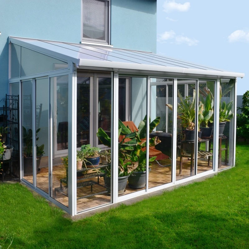 Abri De Jardin 3 Abri De Jardin -Abri De Jardin veranda 300x425cm en alu blanc et polycarbonate 8mm sanremo