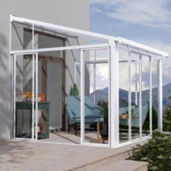 Véranda 300x305cm En Aluminium Blanc Et Polycarbonate 8mm Sanremo - Canopia By Palram 11 Véranda 300x305cm En Aluminium Blanc Et Polycarbonate 8mm Sanremo - Canopia By Palram -Abri De Jardin veranda 300x425cm en aluminium blanc et polycarbonate 8mm sanremo palram canopia 3