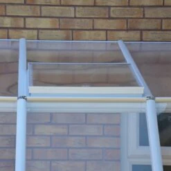 Véranda En PVC Et Polycarbonate Transparent 200x324cm Sun Room - Canopia By Palram -Abri De Jardin veranda en pvc et polycarbonate transparent 200x324cm sun room rion 3