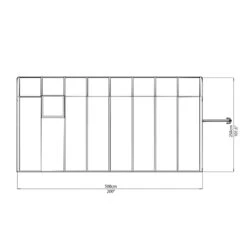Véranda En PVC Et Polycarbonate Transparent 258x508cm Sun Room - Canopia By Palram 13 Véranda En PVC Et Polycarbonate Transparent 258x508cm Sun Room - Canopia By Palram -Abri De Jardin veranda en pvc et polycarbonate transparent 258x508cm sun room rion 5