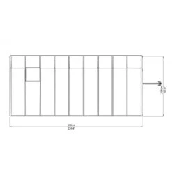 Véranda En PVC Et Polycarbonate Transparent 258x570cm Sun Room - Canopia By Palram 13 Véranda En PVC Et Polycarbonate Transparent 258x570cm Sun Room - Canopia By Palram -Abri De Jardin veranda en pvc et polycarbonate transparent 258x570cm sun room rion 5