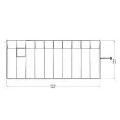 Véranda En PVC Et Polycarbonate Transparent 258x632cm Sun Room - Canopia By Palram 13 Véranda En PVC Et Polycarbonate Transparent 258x632cm Sun Room - Canopia By Palram -Abri De Jardin veranda en pvc et polycarbonate transparent 258x632cm sun room rion 5